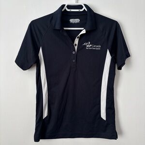 OnTour Women’s Navy Blue Performance Golf Polo SSP Canada - Small